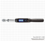 Digital torque wrench 1/4", 1.5 - 30 Nm